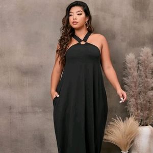 Black summer dress